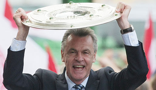 Ottmar Hitzfeld holte mit dem FC Bayern vergangene Saison das Double