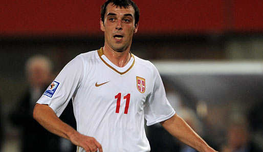 Nenad Milijas kam in 2008 dreimal für Serbien in der WM-Qualifikation zum Einsatz