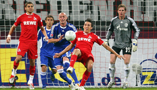 In der Hinrunde entschied Köln das Duell gegen Schalke mit 1:0 für sich