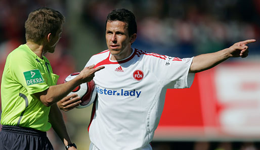 Tomas Galasek spielte von 2006 bis 2008 beim 1. FC Nürnberg unter Hans Meyer