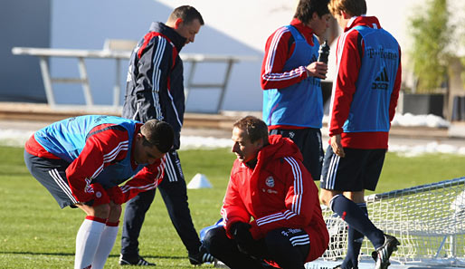 Jürgen Klinsmann bittet seine Bayern in Dubai zum Training