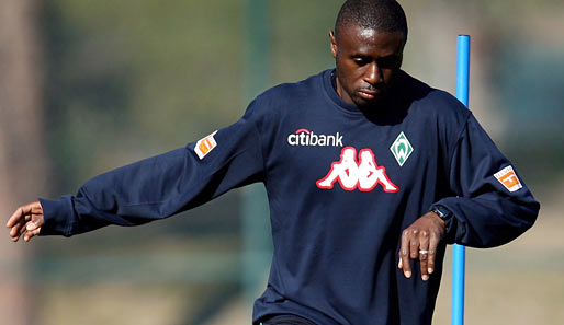 Boubacar Sanogo wechselte 2007 vom Hamburger SV zu Werder Bremen