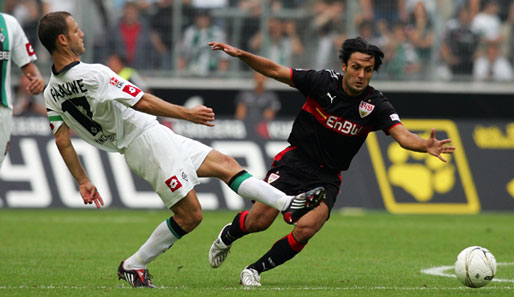 In der Vorrunden siegte der VfB im Borussia-Park mit 3:1