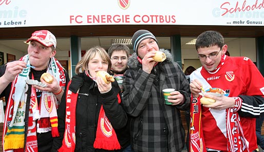 Vor dem Spiel gegen Bremen setzt Energie Cottbus auf die Mithilfe seiner treuesten Fans