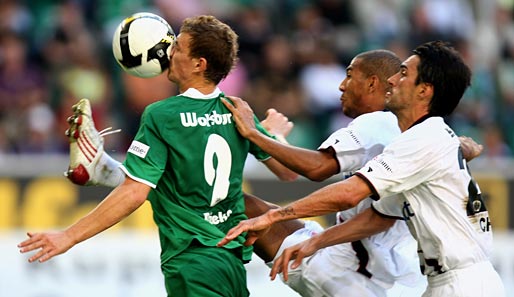 Wolfsburg und Frankfurt trennten sich im Hinspiel 2:2