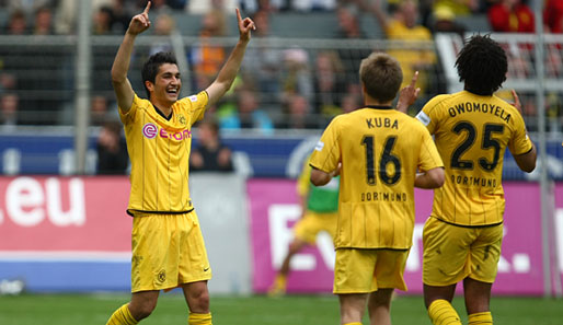 Nuri Sahin erzielte in der abgelaufenen Saison zwei Treffer für den BVB