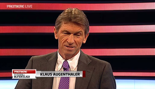 Premiere-Experte Klaus Augenthaler wunderte sich über das Handspiel von Bochums Mavraj
