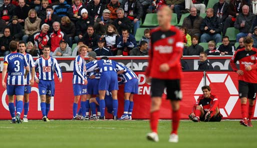 Andrej Woronin macht im Hinspiel kurz vor Schluss den Siegtreffer zum 1:0 gegen seinen Ex-Klub