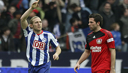 Andrej Woronin war auch gegen Leverkusen einmal mehr der entscheidende Mann