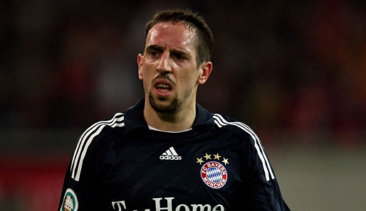 Bayerns Superstar Franck Ribery steht unmittelbar vor einem Comeback