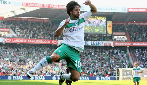 Diego macht in vielen Spielen von Werder Bremen den Unterschied