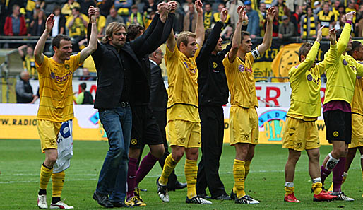 Siebter Sieg in Folge: Borussia Dortmund bejubelt gegen den Karlsuher SC den neuen Vereinsrekord