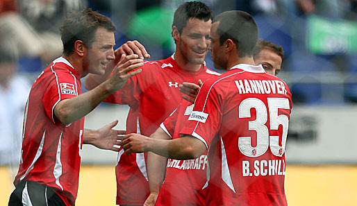 Das lachende Gesicht Hannovers will Jörg Schmadtke nächste Saison öfter sehen.