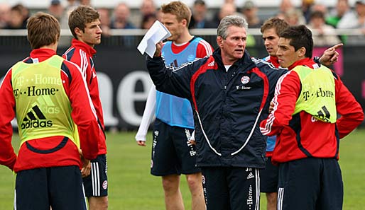 Jupp Heynckes hat im Bayern-Training die Zügel deutlich angezogen