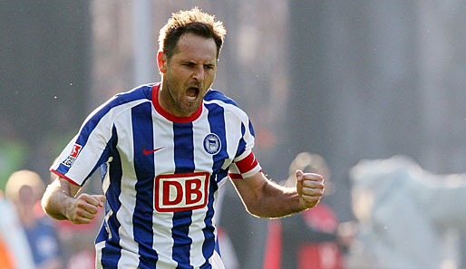 Josip Simunic hat in der abgelaufenen Saison in 29 Ligaspielen ein Tor für die Hertha geschossen
