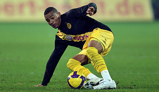 Kevin-Prince Boateng kassierte in zehn Spielen für Dortmund drei gelbe und eine rote Karte