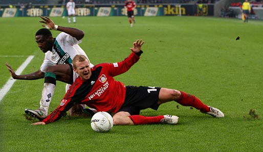 Das erste Derby der Saison gewann Leverkusen mit 3:1