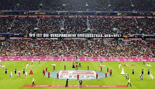 Dank topmoderner Stadien wie der Allianz Arena befindet sich die Bundesliga weiter im Aufschwung