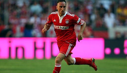 Franck Ribery spielt seit 2007 beim deutschen Rekordmeister