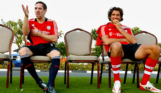 Franck Ribery und Luca Toni kamen 2007 im Doppelpack zum FC Bayern - gehen jetzt beide?
