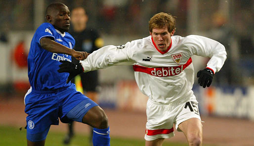 Alex Hleb spielte schon von 2000 bis 2005 für den VfB. Hier: in der Königsklasse gegen Chelsea