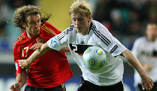 Andreas Beck (r.) wurde im Juni mit der deutschen U 21 in Schweden Europameister
