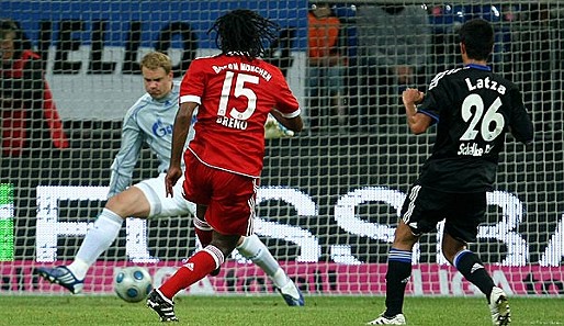 Verteidiger Breno brachte den FC Bayern gegen Schalke 04 mit 1:0 in Führung