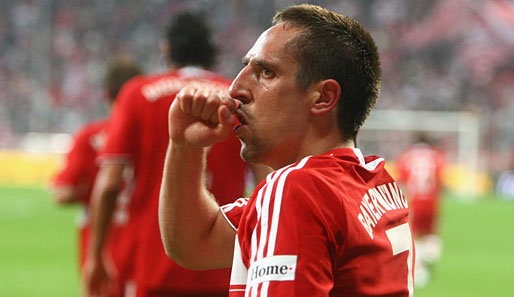 Franck Ribery machte letzte Saison 15 Bundesligaspiele für Bayern und traf sechsmal ins Schwarze