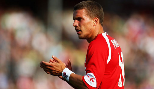 Lukas Podolski erzielte gegen Koblenz seinen ersten Treffer nach seiner Rückkehr zum FC