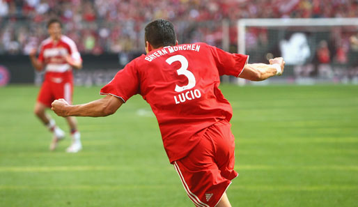 Seit seinem Wechsel von Leverkusen 2004 stand Lucio 198 Mal für die Bayern auf dem Platz