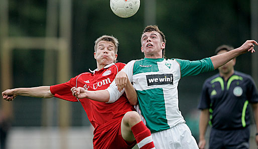 Holger Badstuber (l.) wechselte 2007 zu Bayern II und spielte anfangs im defensiven Mittelfeld
