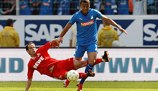 Luiz Gustavo (r.) kam im Jahr 2008 für eine Million Euro aus Brasilien zu 1899 Hoffenheim