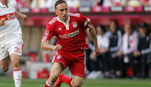 Auf das Comeback von Franck Ribery warten die Bayern-Fans sehnsüchtig