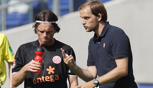 Arno Michels wird neuer Assistent von Thomas Tuchel (r.) beim FSV Mainz 05