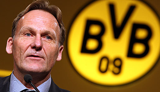 Geschäftsführer Hans-Joachim Watzke gab einen Verlust des BVB von 5,9 Millionen Euro an