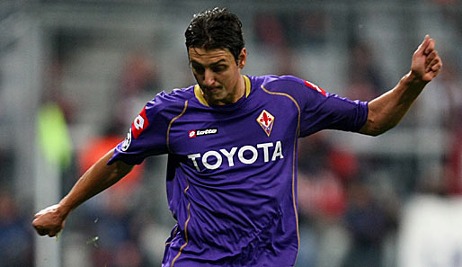 Zdravko Kuzmanovic spielt seit Januar 2007 für die Fiorentina