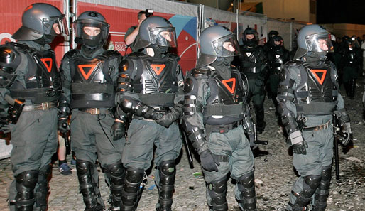 Die Sicherheitskräfte hatten die Lage in Mönchengladbach unter Kontrolle