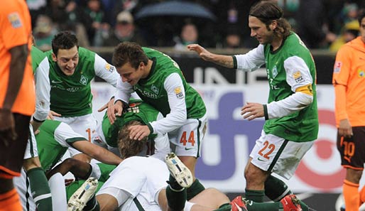 Werder Bremen hat sich heimlich, still und leise nach oben gespielt