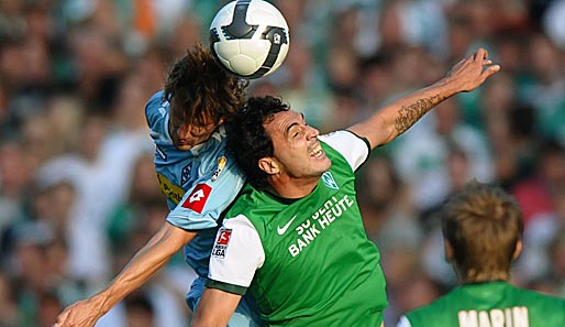 Hugo Almeida spielt seit 2006 für Werder Bremen