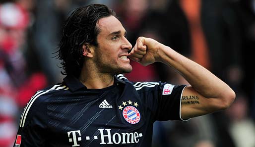 Luca Toni erzielte in den zwei Spielzeiten für den FC Bayern bereits 38 Tore