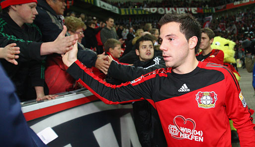 Gonzalo Castro überzeugt derzeit bei Bayer Leverkusen als Linksverteidiger