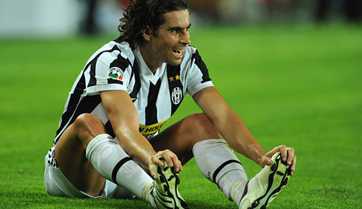 Tiago (l.) wechselte 2007 für 15 Millionen Euro von Olympique Lyon zu Juventus Turin