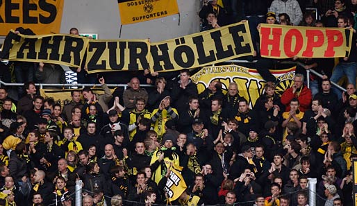 Dortmunder Fans hatten beim Auswärtssieg des BVB in Hoffenheim gegen Hopp gepoltert