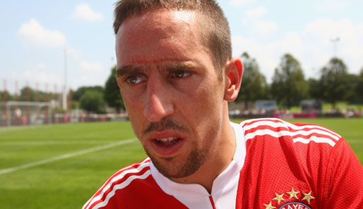 Schon wieder verletzt! Franck Ribery spielte zuletzt am 8. Spieltag für den FC Bayern