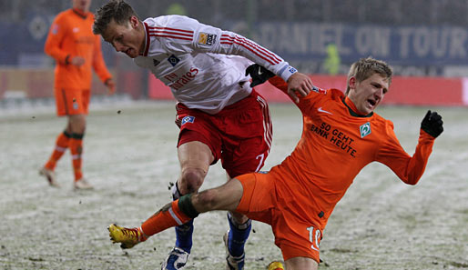 Effektiv gegen Bremen: Marcell Jansen bereitete das 1:0 vor und traf selbst zum 2:0