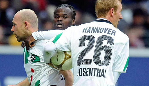 Jan Rosenthal spielt seit 2005 in der ersten Mannschaft von Hannover 96