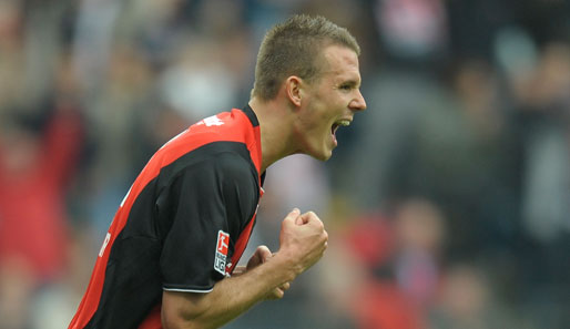 Alexander Meier liegt in der Bundesliga-Torjägerliste auf dem geteilten sechsten Rang