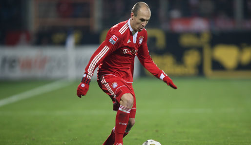 Arjen Robben absolvierte vor der Winterpause zuletzt drei Bundesliga-Spiele in Folge