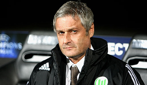 Armin Veh übernahm erst vor dem Saisonstart den Cheftrainer-Posten in Wolfsburg