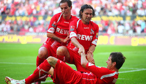 Verdrängt Fabrice Ehret (unten) beim 1. FC Köln einen der beiden Portugiesen auf die Bank?